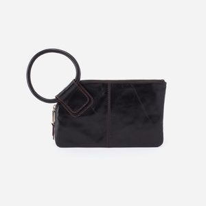 Hobo handbags sable leather clutch wallet